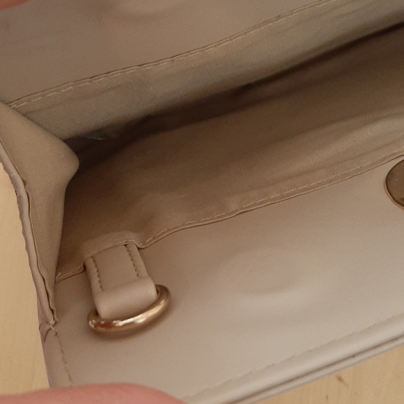 Call it spring beige rectangular hand clut… - Picture 14 of 16